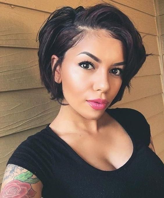 Current Sleek And Simple Bob Hairstyles Regarding 20+ Stunning Bob Haircuts And Hairstyles For Black Women – Hairiz (View 13 of 15)