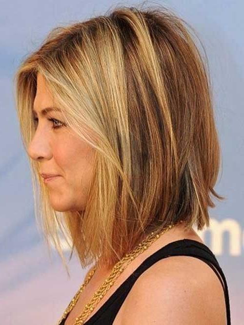 Fashionable Jennifer Aniston Bob Hairstyles Pertaining To 10 Jennifer Aniston Bob Haircuts (View 1 of 15)