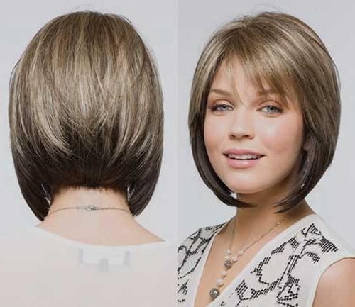 Inverted Bob Hairstyles With Fringe – Hairstyles Intended For Most Current Inverted Bob Hairstyles With Bangs (View 2 of 15)
