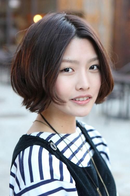 Korean Girl Short Hairstyle 2017: Korean Short Bob Hairstyles With Korean Short Hairstyles For Girls (View 11 of 15)