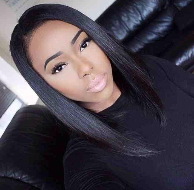 Long Bob Hairstyles For Black Hair – Billedstrom Intended For Long Black Bob Haircuts (View 8 of 15)