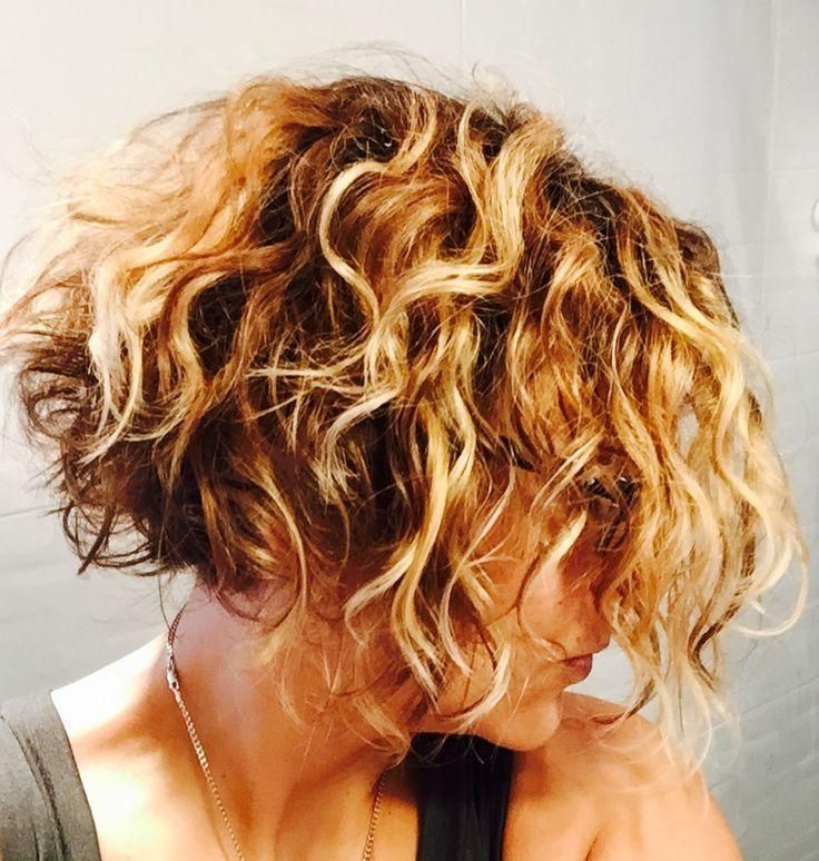 Long Curly Bob For Most Current Curly Inverted Bob Hairstyles (Gallery 76 of 292)