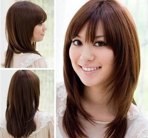 Popular Hairstyles For Women With Round Face – Women Hairstyles Intended For Korean Women Hairstyle Round Face (View 7 of 15)