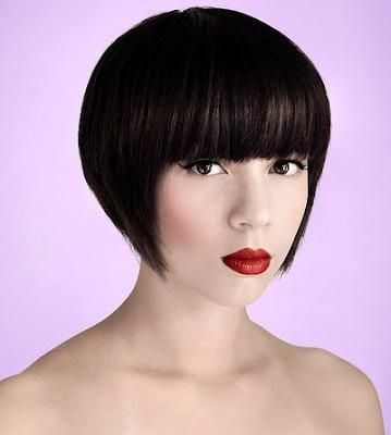 Short Hair, Hairstyle And Pertaining To Widely Used Inverted Bob Hairstyles With Blunt Bangs (View 7 of 15)
