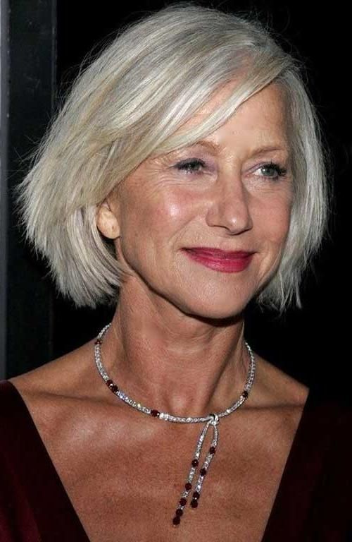 Short Hairstyles 2016 – 2017 Intended For Most Recent Bob Hairstyles For Old Women (Gallery 53 of 292)