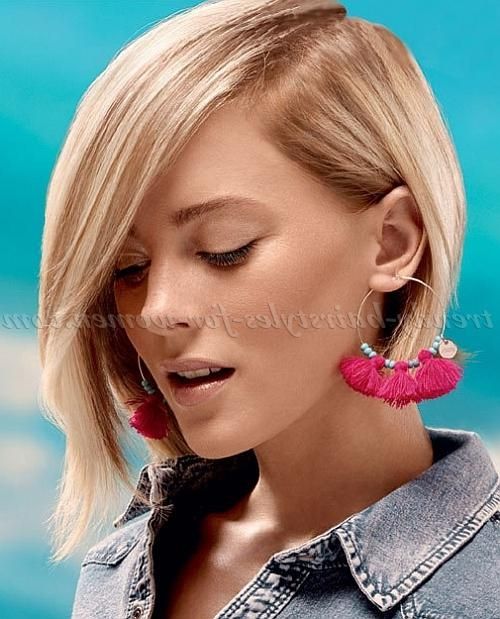 Trendy Hairstyles For Inside Preferred Asymmetrical Bob Haircuts (Gallery 92 of 292)