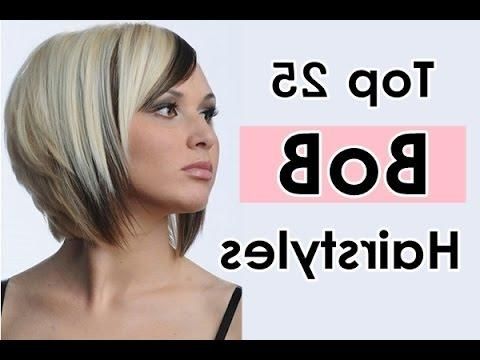 Well Known Inverted Bob Hairstyles For Round Faces Throughout Bob Hairstyles For Long, Short, Thick, Thin, Round Faces With Fine (View 7 of 15)
