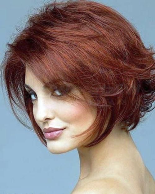 2017 Long Hairstyles For Fat Faces And Double Chins With Short Haircut For Fat Ladies – Haircuts Models Ideas (View 8 of 15)