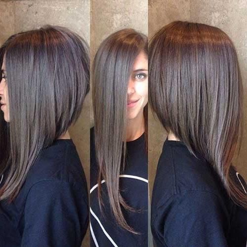 25 Best Long Angled Bob Hairstyles We Love – Hairstylecamp Within Angled Long Hairstyles (View 9 of 15)