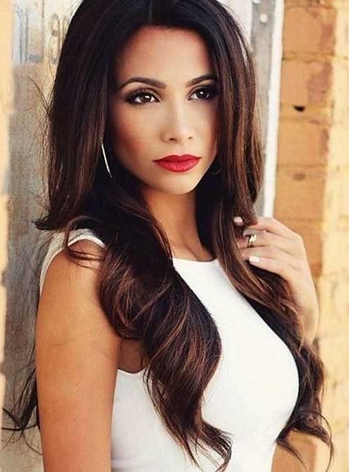 40 Brunette Long Hairstyles Ideas | Long Hairstyles 2016 – 2017 For Brunette Long Hairstyles (View 1 of 15)