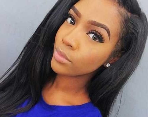 Best And Newest Cute Long Hairstyles For Black Women In Long Straight Hairstyles For Black Women 2016 Cute Hairstyles Long (View 10 of 15)