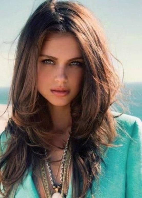Best And Newest Long Haircuts With Layers Intended For 20 Fabulous Long Layered Haircuts With Bangs – Pretty Designs (View 8 of 15)