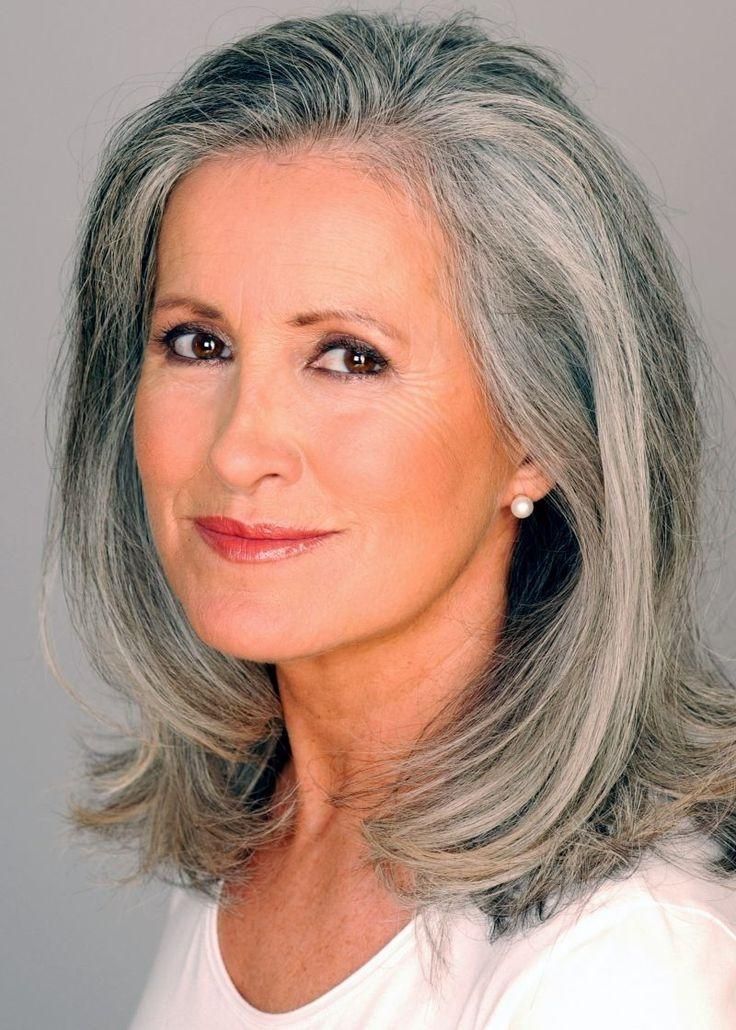 Best And Newest Long Hairstyles For Grey Haired Woman Pertaining To 10 Classic Hairstyles That Are Always In Style | Silver Foxes (View 6 of 15)
