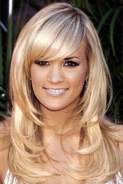Best And Newest Long Hairstyles For Round Faces And Thin Hair With Regard To 43 Best Layered Hairstyles Images On Pinterest (View 3 of 15)