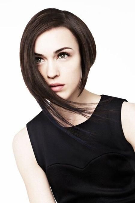 Best And Newest One Side Long Hairstyles Intended For 15 Best Asymmetrical Bob Hairstyles | Short Hairstyles 2016 –  (View 10 of 15)