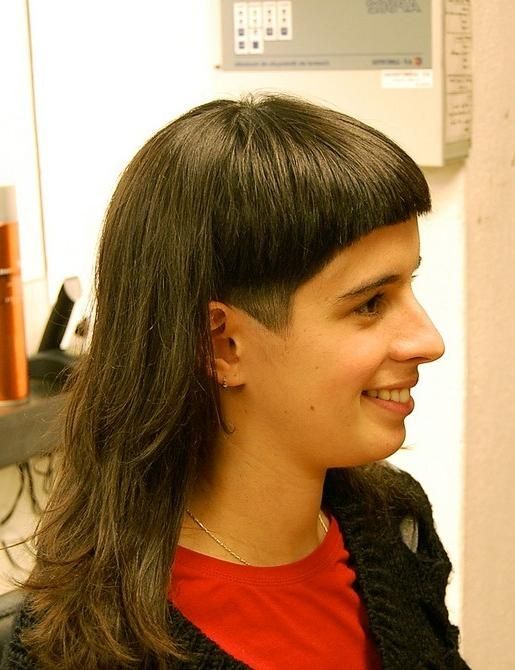 Current Edgy Long Haircuts With Bangs Within Long Hairstyles With Bangs For Edgy Long Hairstyle With Blunt (View 9 of 15)