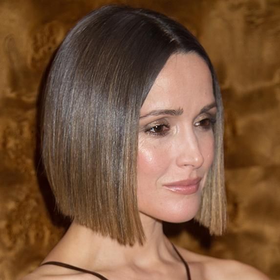 Current Rose Byrne Parted Blunt End Bob Hairstyles Pertaining To The Bob & The Lob – Renée Reardin (View 6 of 15)