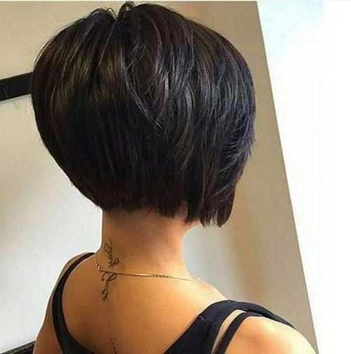 Fashionable Short Stacked Bob Haircuts Regarding Best 25+ Stacked Bob Short Ideas On Pinterest (View 4 of 15)