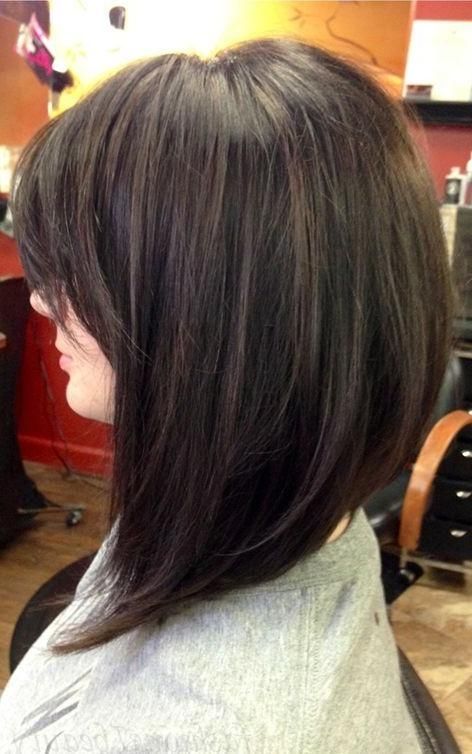 Inverted Bob In Most Recently Released Medium Length Inverted Bob Hairstyles For Fine Hair (View 2 of 15)