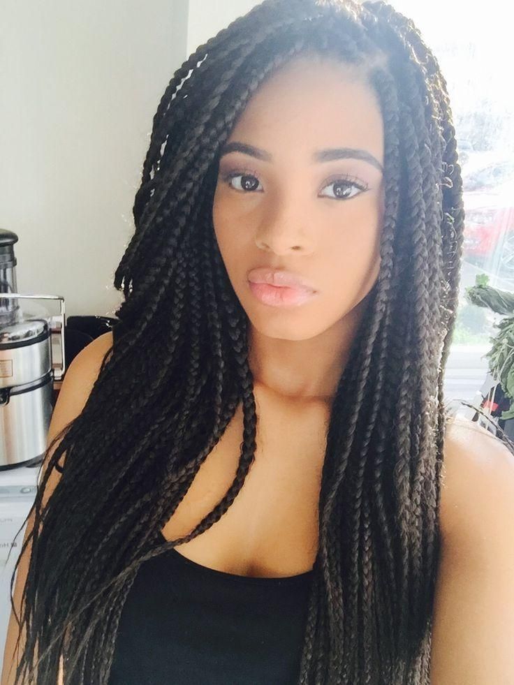 Latest Black Girl Long Hairstyles Regarding Best 25+ Black Braided Hairstyles Ideas On Pinterest | Black (View 8 of 15)