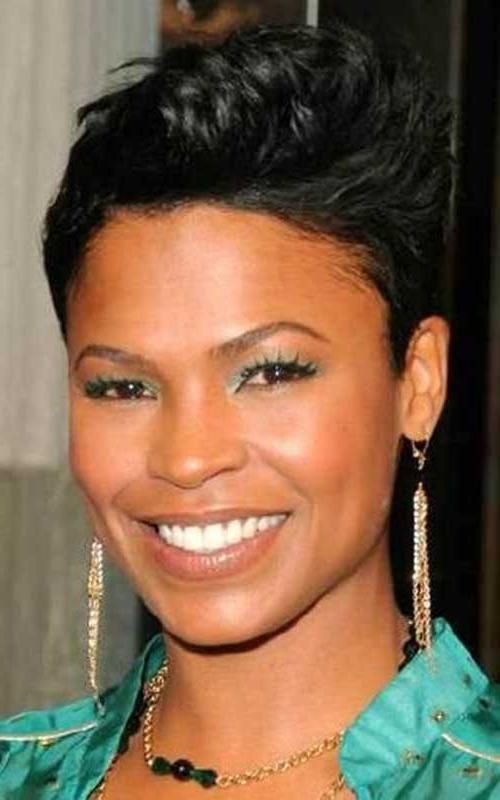 Latest Nia Long Hairstyles Inside 15+ Nia Long Pixie Cuts | Hairstyles & Haircuts 2016 –  (View 9 of 15)