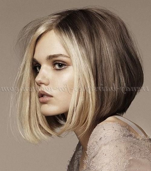 Medium Length Hairstyles For Straight Hair – Shoulder Length Bob In Best And Newest Beautiful Shoulder Length Bob Haircuts (View 2 of 15)