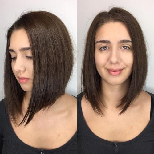 Most Popular Bob Long Haircuts Intended For 24 Best Long Bob Haircuts & Hairstyles (updated For 2017) (View 4 of 15)