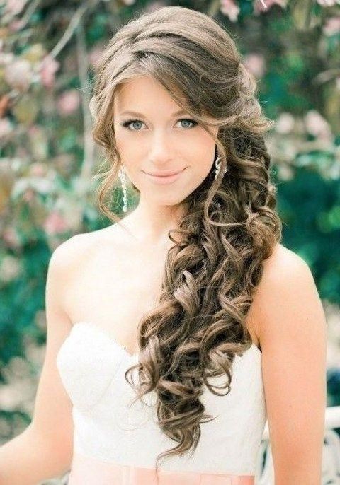 Most Recent Side Long Hairstyles Throughout Best 25+ Side Hairstyles Ideas On Pinterest | Side Hair Styles (View 3 of 15)