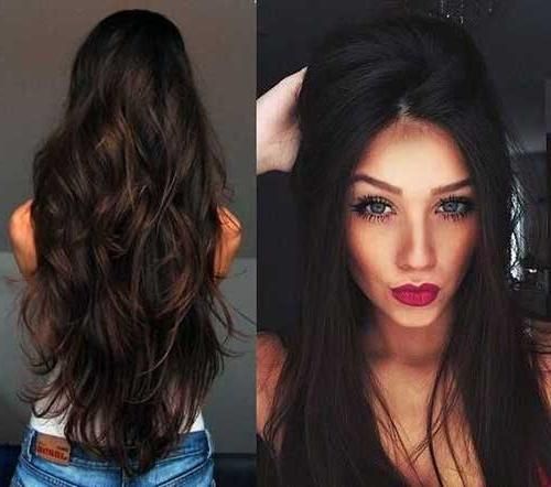 Most Recently Released Brunette Long Haircuts Inside 25+ Brunette Hairstyles 2015 – 2016 | Hairstyles & Haircuts  (View 4 of 15)