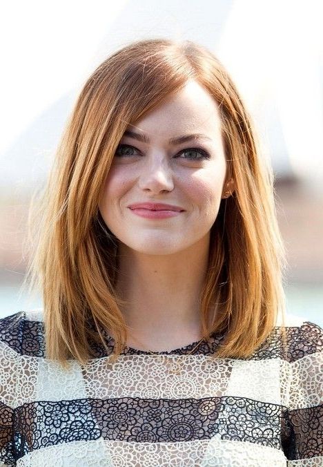 Most Recently Released Long Haircuts For Round Faces In 21 Trendy Hairstyles To Slim Your Round Face – Popular Haircuts (View 14 of 15)