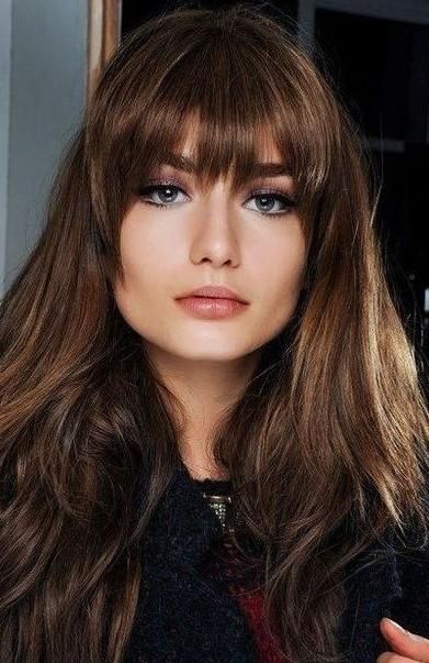 Most Recently Released Long Haircuts With Bangs And Layers Regarding 12 Long Layered Haircuts With Bangs | Learn Haircuts (View 15 of 15)
