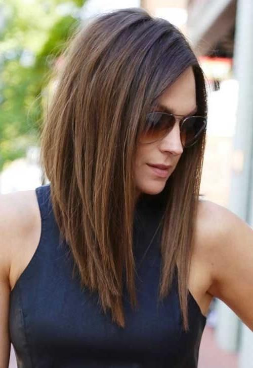 Most Up To Date Brunette Long Haircuts Pertaining To Best 25+ Brunette Hairstyles Ideas On Pinterest | Which Brown Hair (View 8 of 15)