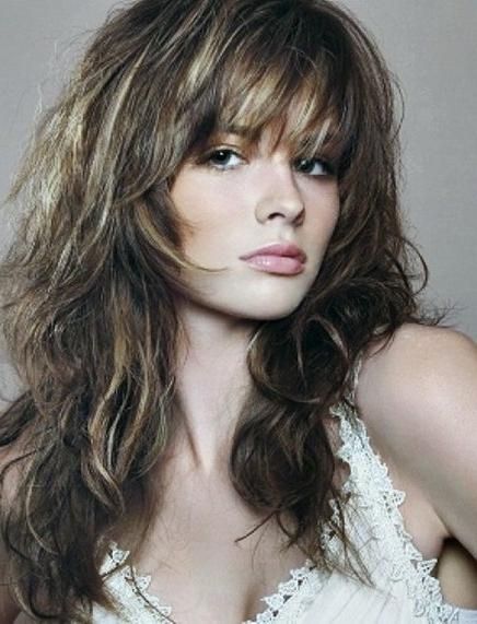 Most Up To Date Long Haircuts Layered With Bangs With 20 Long Layered Haircuts With Bangs (View 5 of 15)