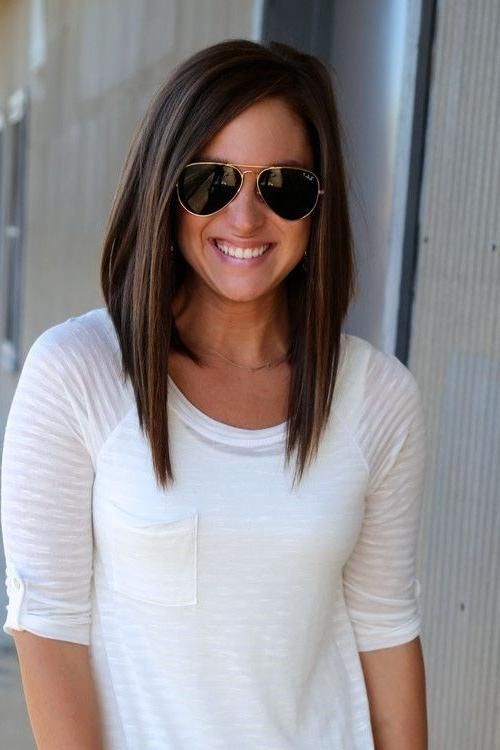 Newest Angled Long Haircuts With Best 25+ Long Angled Haircut Ideas On Pinterest | Long Angled Hair (View 2 of 15)