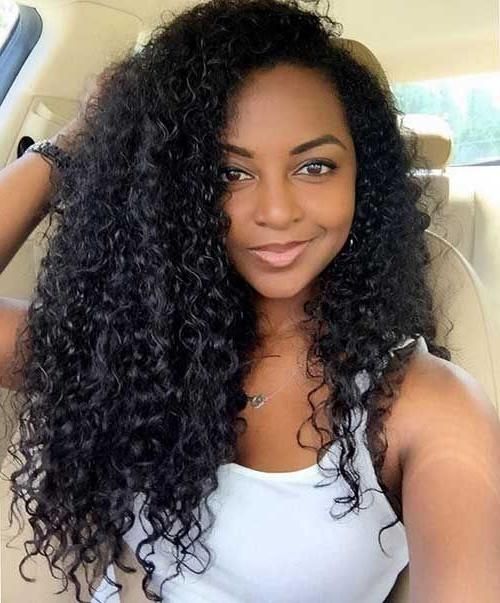 Newest Curly Long Hairstyles For Black Women With Regard To Black Long Hairstyles – 2017 Creative Hairstyle Ideas – Hairstyles (View 15 of 15)