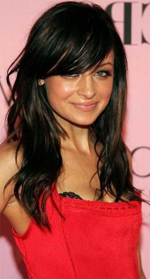 Recent Black Long Hairstyles With Bangs And Layers For 20+ Long Hair Side Swept Bangs | Hairstyles & Haircuts 2016 –  (View 13 of 15)