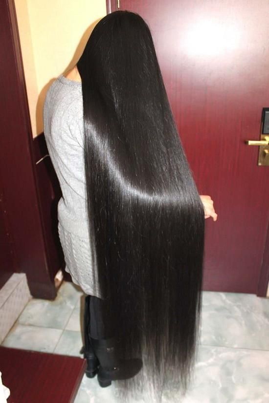 Recent Chinese Long Haircuts Throughout Face 87: Video Of Cut 150cm Long Hair – [longhaircut (View 12 of 15)