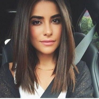 Recent Long Haircuts For Brunettes For Best 25+ Medium Brunette Hairstyles Ideas On Pinterest | Balayage (View 6 of 15)