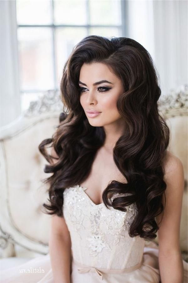 Recent Long Hairstyles For Weddings Hair Down Throughout Best 25+ Long Wedding Hairstyles Ideas On Pinterest | Formal Hair (View 8 of 15)