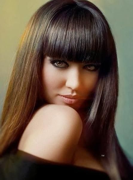 Recent Long Hairstyles With Full Fringe Pertaining To Full Fringe Long Hairstyles | Full Dose (View 14 of 15)