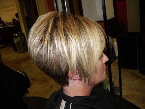 Short Hairstyles 2016 Inside Widely Used Short Stacked Bob Haircuts (View 5 of 15)