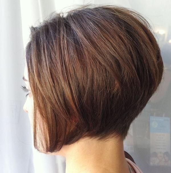 Well Known Short Stacked Bob Haircuts Throughout 30 Stacked A Line Bob Haircuts You May Like – Pretty Designs (View 6 of 15)