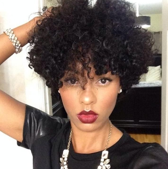 10 Trendy Short Haircuts For African American Women & Girls: Twa For Afro Short Haircuts (View 17 of 20)