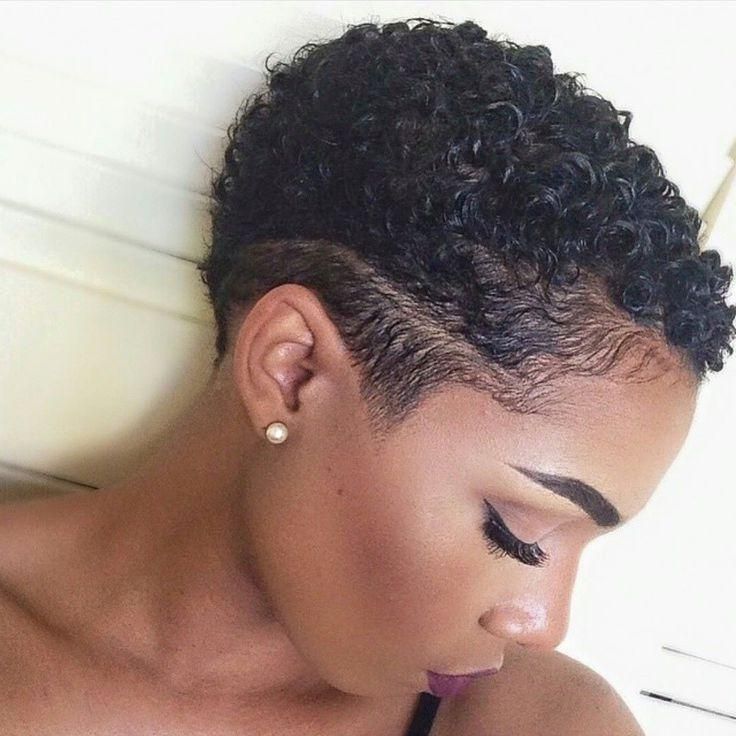 20 Inspirations Black Women Natural Short Haircuts
