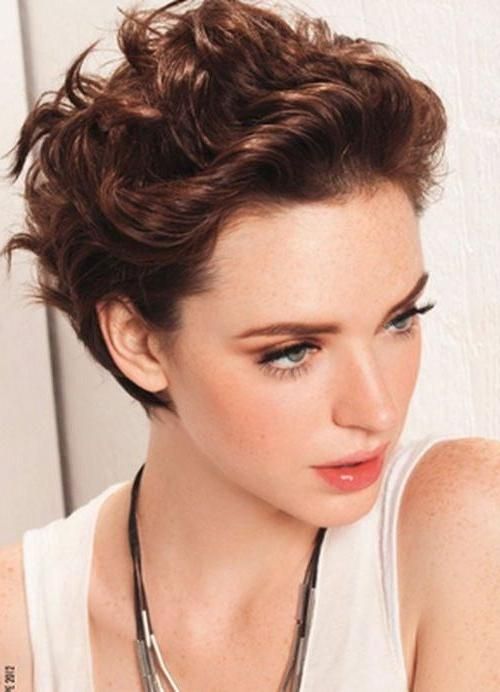 111 Amazing Short Curly Hairstyles For Women To Try In 2017 With Curly Short Hairstyles For Oval Faces (View 5 of 20)