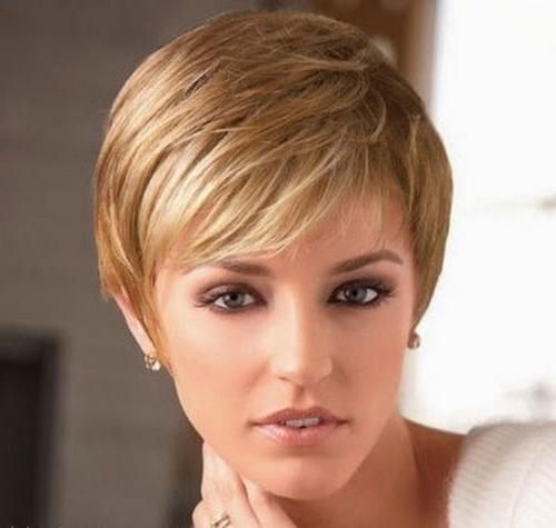 140 Best Short Hairstyles Images On Pinterest | Hairstyles With Regard To Short Hairstyles For Long Face And Fine Hair (View 3 of 20)