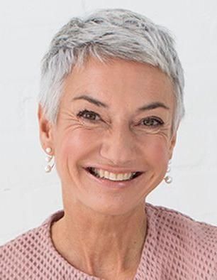 1436 Best Gorgeous Gray Hair Images On Pinterest | Blouses, Books Within Short Haircuts For Salt And Pepper Hair (View 17 of 20)