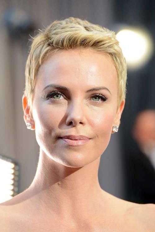 15 Charlize Theron Pixie Cuts | Short Hairstyles 2016 – 2017 Intended For Charlize Theron Short Haircuts (View 2 of 20)