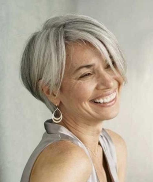 15 Hairstyles For Short Grey Hair | Short Hairstyles 2016 – 2017 Pertaining To Short Haircuts For Grey Hair (View 12 of 20)