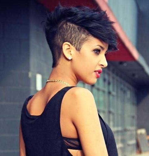 15 Nice Short Haircuts For Ladies | Short Hairstyles 2016 – 2017 Throughout Short Hairstyles With Shaved Sides For Women (View 17 of 20)